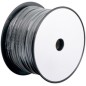 goobay 100m Bulk telefonkabel Sort